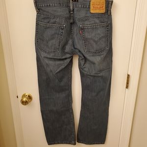 Levi's 33x30 514 blue jeans